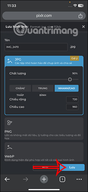 Lưu ảnh đen trắng