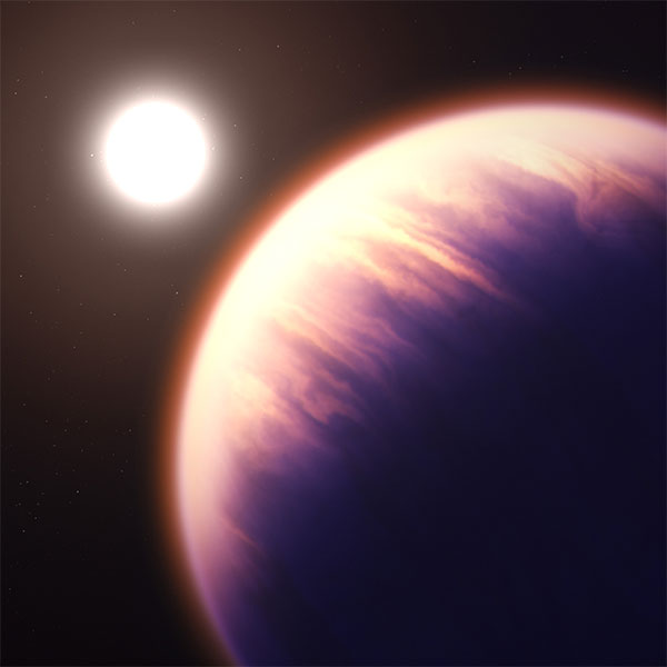 Ảnh mô phỏng ngoại hành tinh WASP-39 b