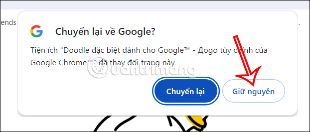 Đổi biểu tượng logo Google New Tab 