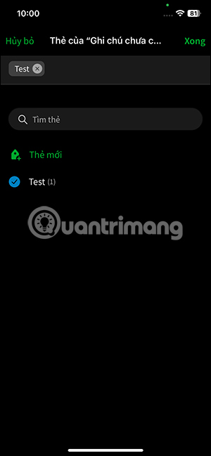 Nhập tên thẻ tag