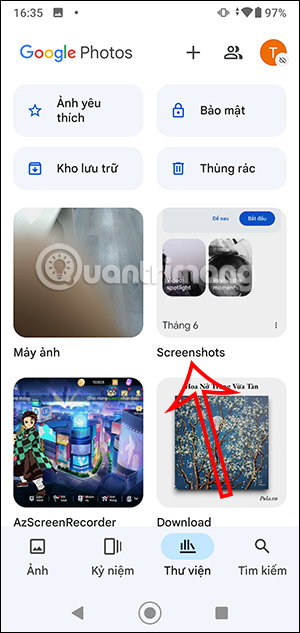 Album screenshot Google Photos
