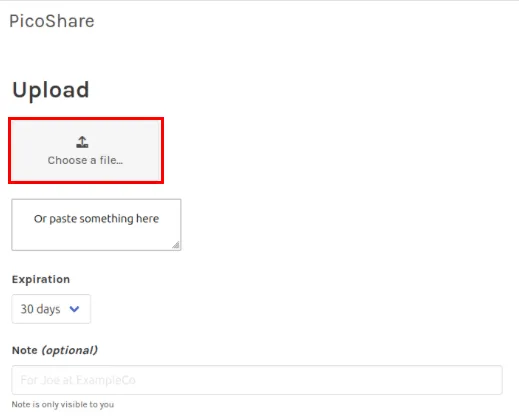 Nút Upload trong trang tổng quan