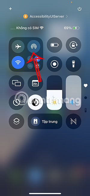 Tắt AirDrop trên iPhone