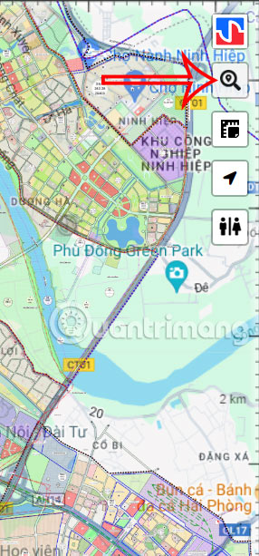 Công cụ tìm kiếm trên bản đồ