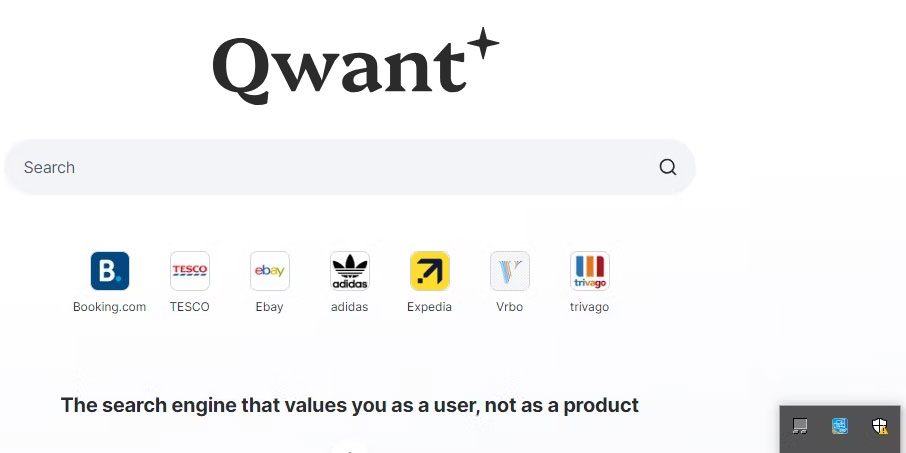 Trang chủ Qwant