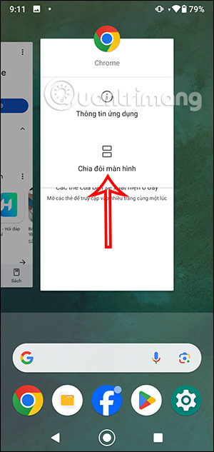 Chia màn hình Chrome 