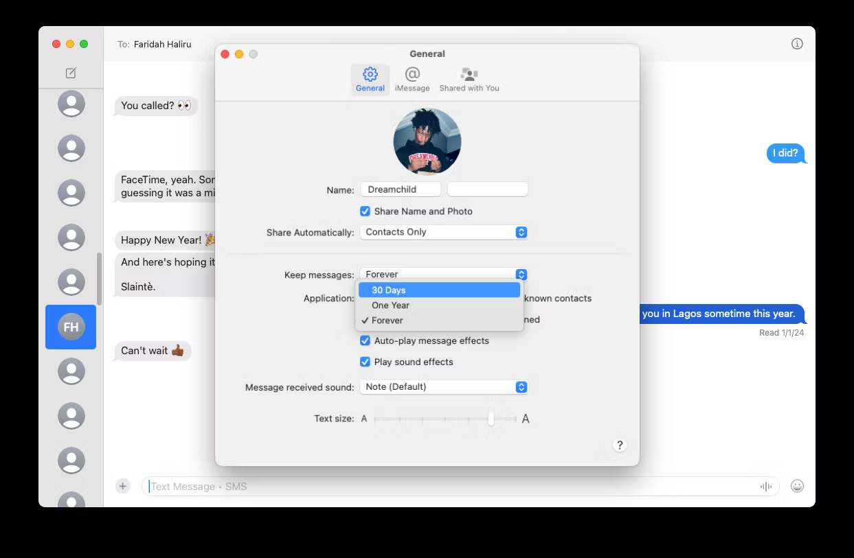 Cách xóa iMessages trên máy Mac