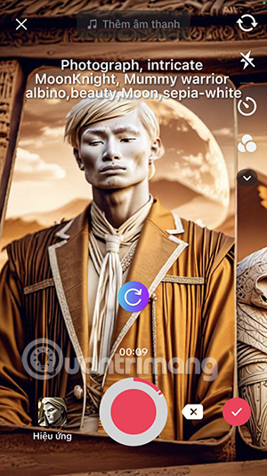 Hiệu ứng Moon Knight TikTok