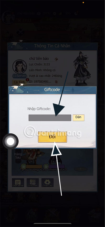 giftcode đại hiệp phong vân mới