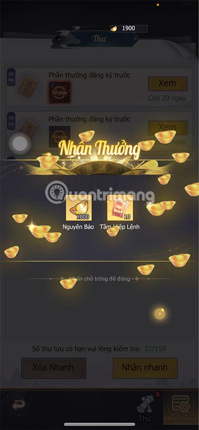 cách nhập code đại hiệp phong vân