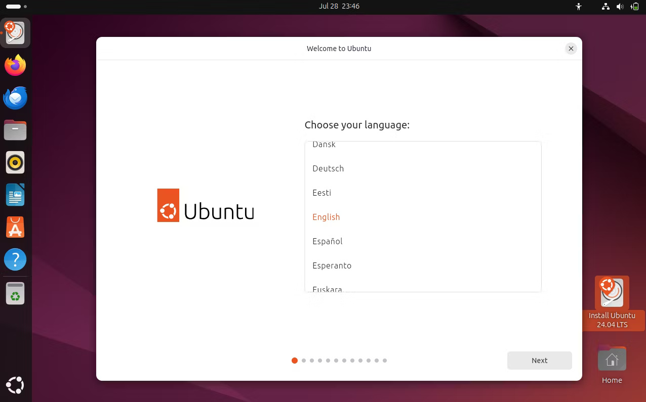 Cài đặt Ubuntu trên máy tính sau khi chuyển sang từ Windows