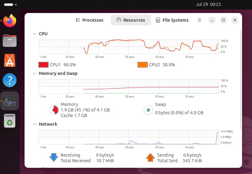 Ubuntu chạy tốt ngay cả trên máy có công suất yếu