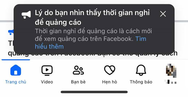 Nghỉ để quảng cáo 