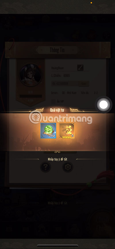 giftcode thu thanh tam quoc