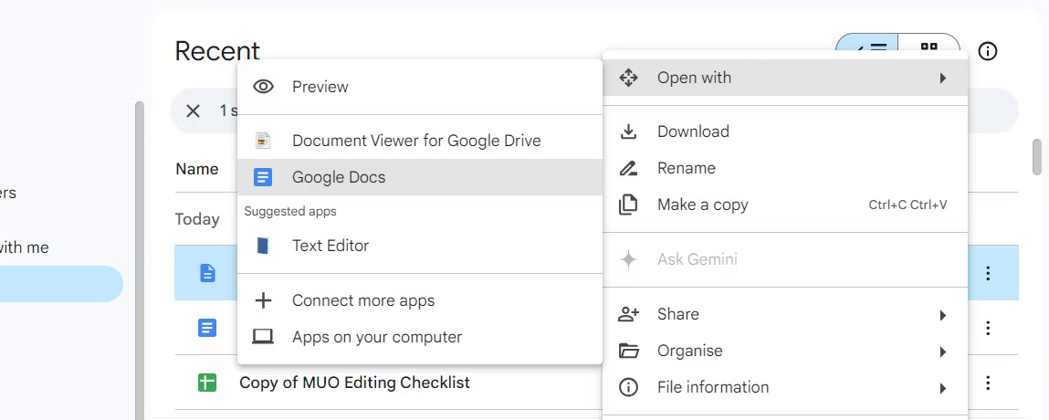 Mở file Markdown từ Google Drive