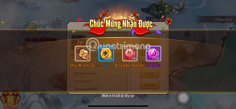 nhap code thien long tam quoc