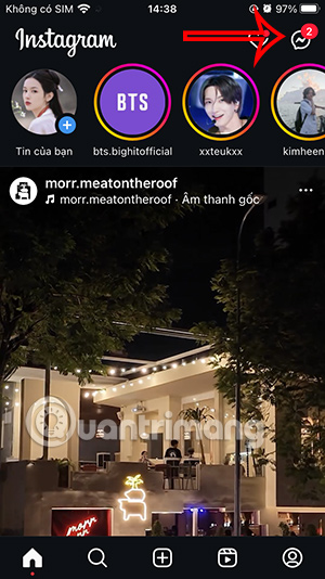 Tin nhắn Instagram