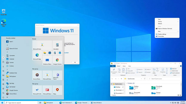 Biến đổi giao diện Windows 11 trở về Windows 10 một cách vô cùng dễ dàng.