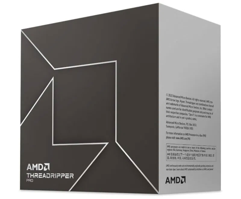CPU Threadripper Pro 7995wx