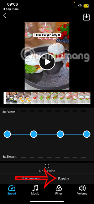 Chỉnh tốc độ video