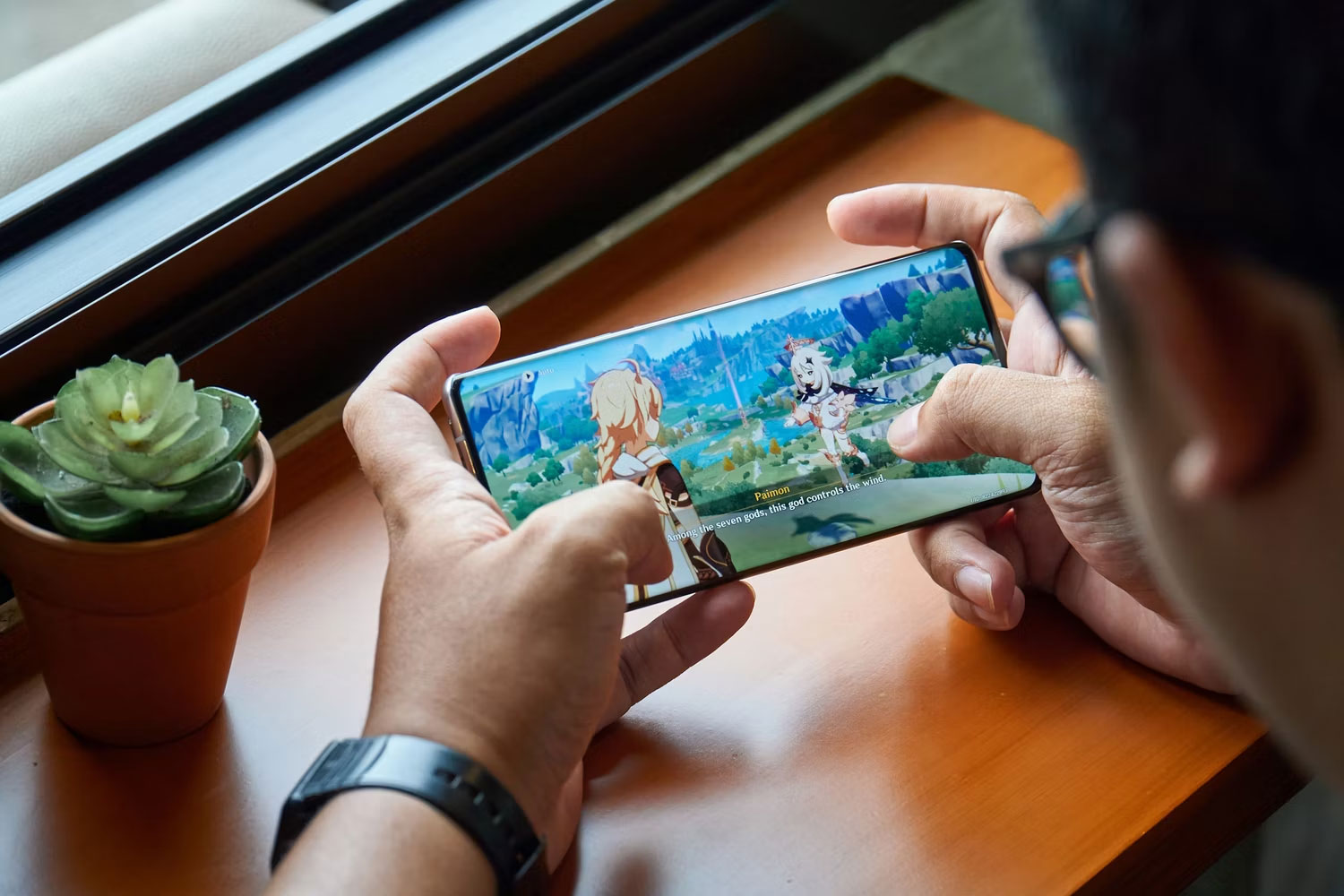 Chơi Genshin Impact trên điện thoại Android