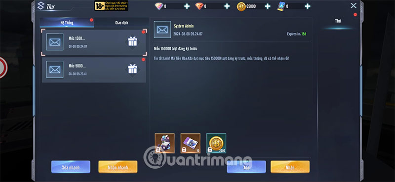 giftcode ma tien hoa x gzone