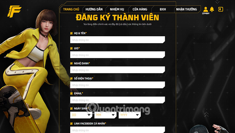 nha sang tao free fire