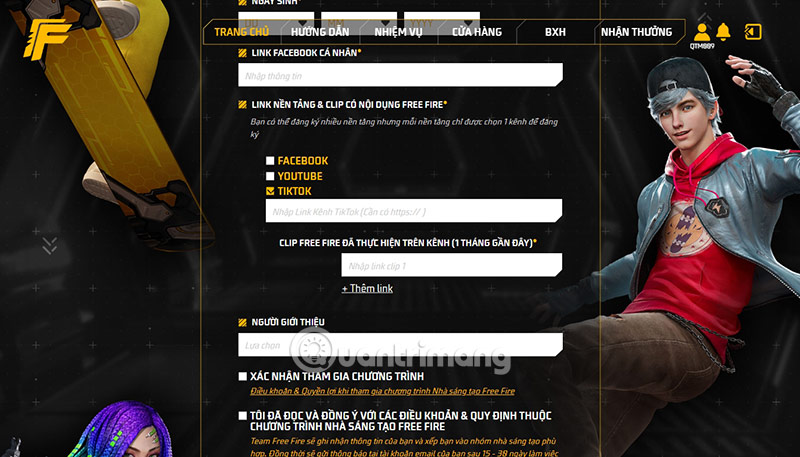 nha sang tao free fire la gi