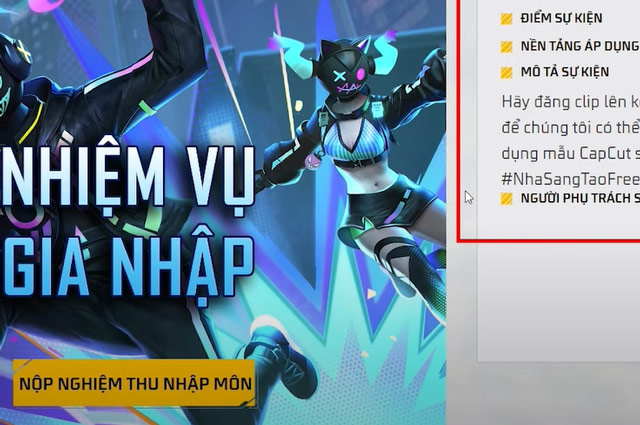 nhiem vu nha sang tao free fire