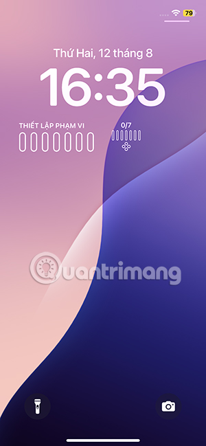 Hiện thông tin sức khỏe màn hình khóa iPhone