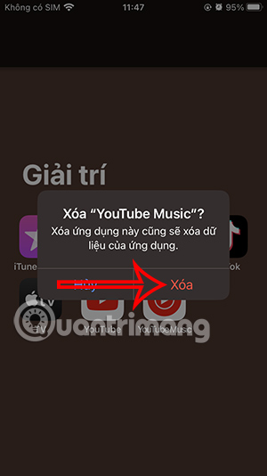 Xóa ứng dụng ẩn trên iPhone từ Thư viện ứng dụng