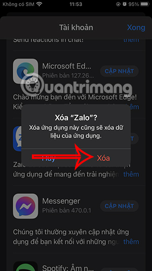 Chọn ứng dụng ẩn trên iPhone