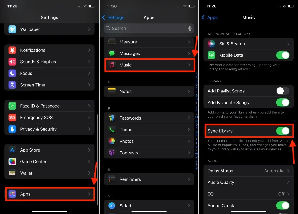 Cách bật iCloud Music Library trên iPhone