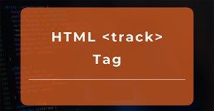 Thẻ HTML <track>