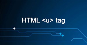 Thẻ HTML <u>