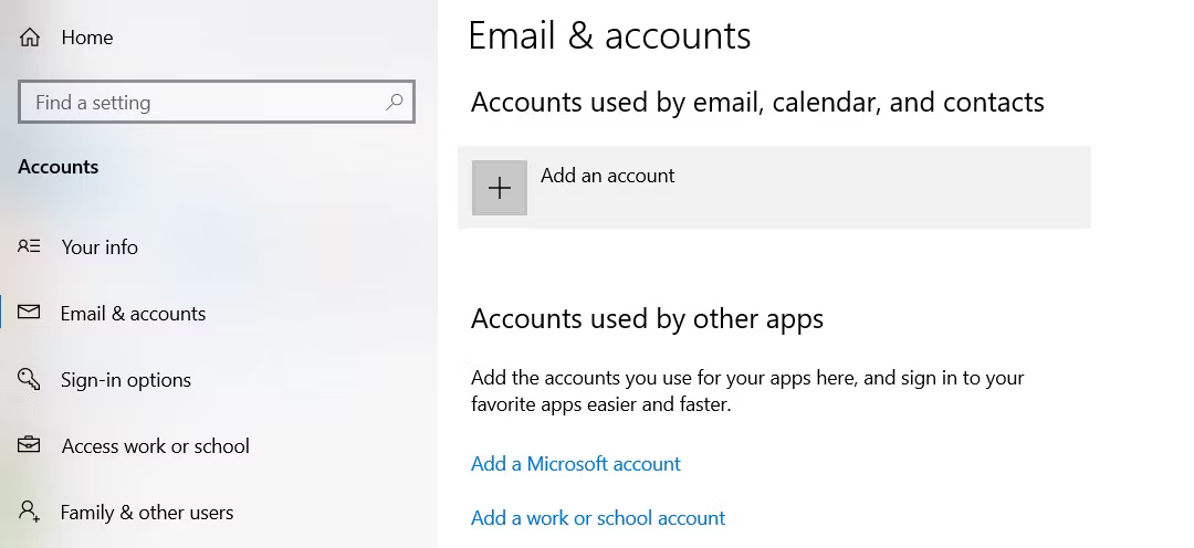 Thêm tài khoản người dùng mới trên Windows