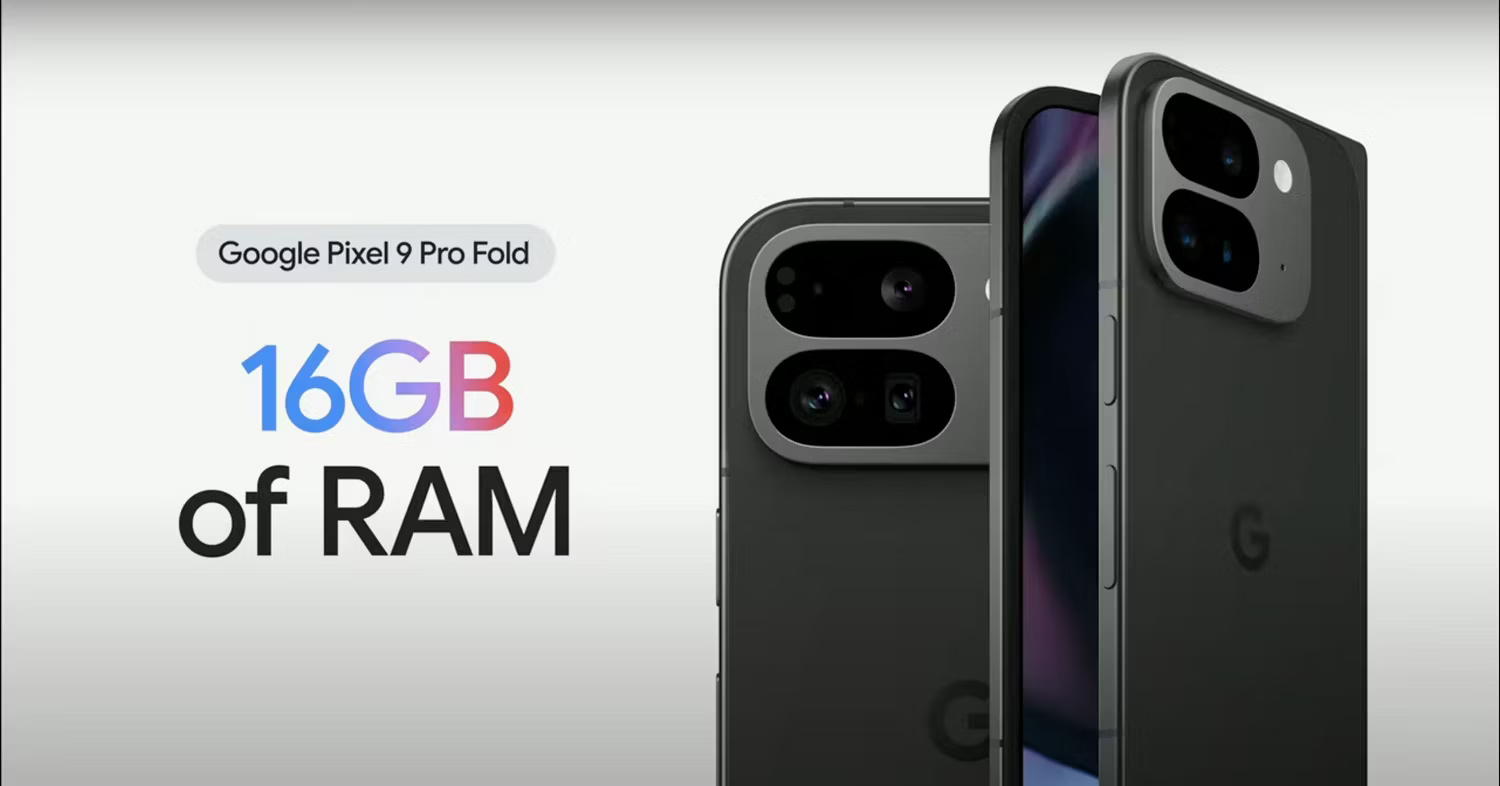 Google Pixel 9 Pro với 16GB RAM