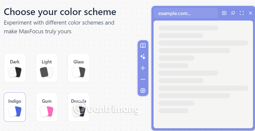 Màu sắc xem trước liên kết trên MaxFocus