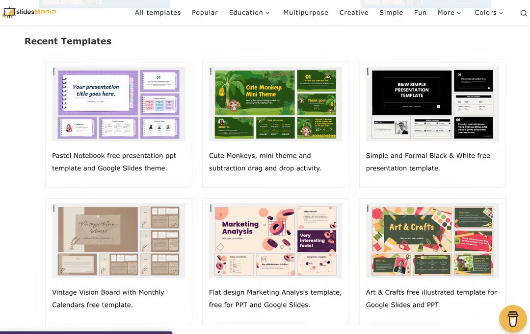 Trang chủ tài nguyên template SlidesMania