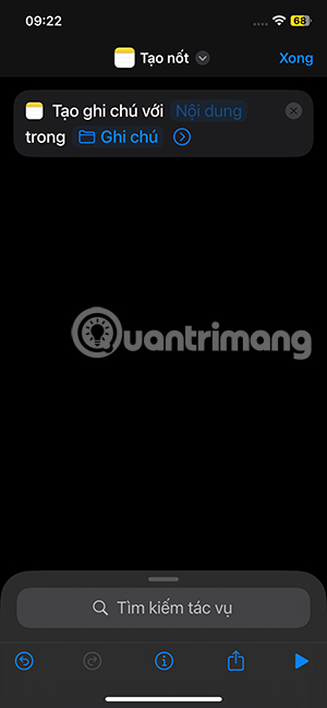 Lưu phím tắt