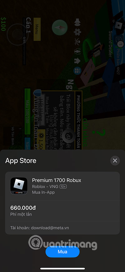 nap robux roblox vng