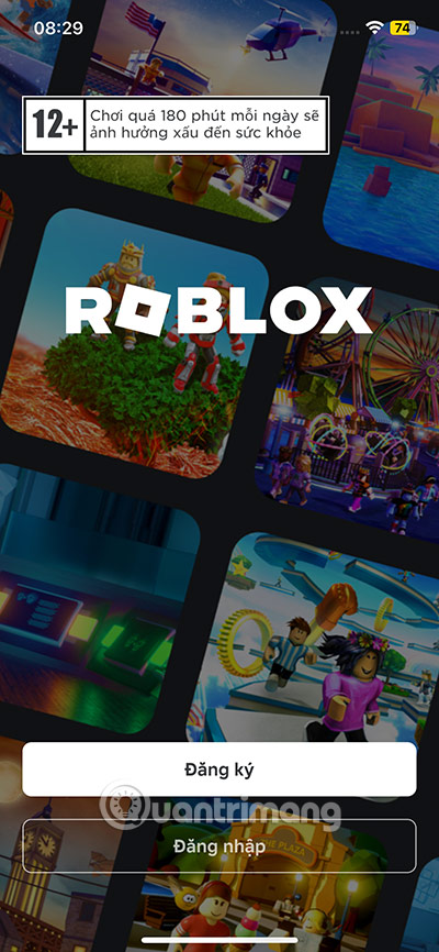 cach tao tk roblox vng