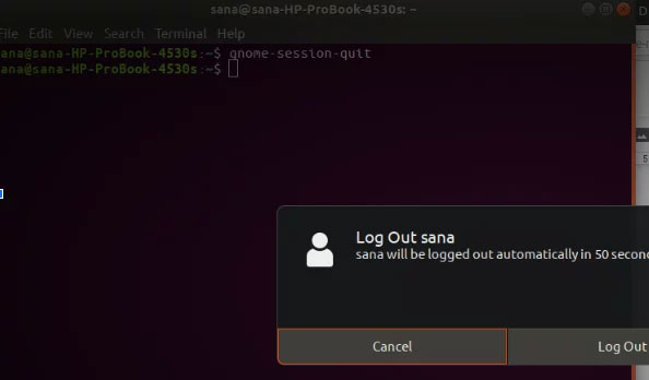 4 cách đăng xuất khỏi phiên Ubuntu Desktop