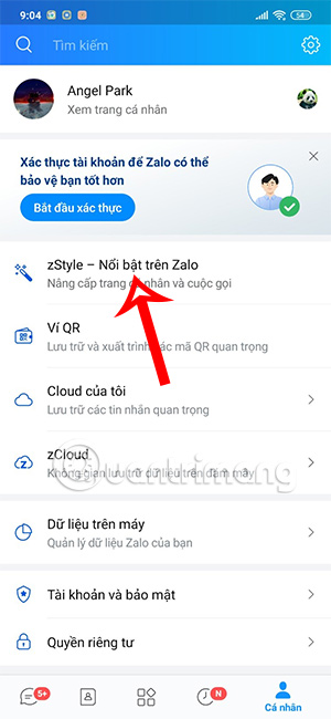 Dịch vụ zStyle Zalo 