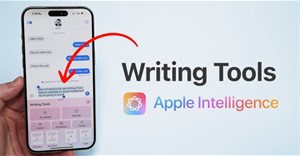 Hướng dẫn dùng công cụ viết Apple Intelligence trên iPhone