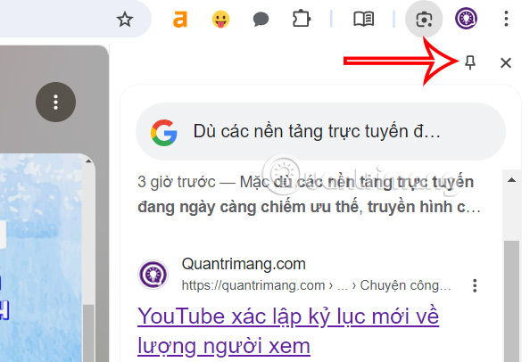 Ghim biểu tượng Google Lens