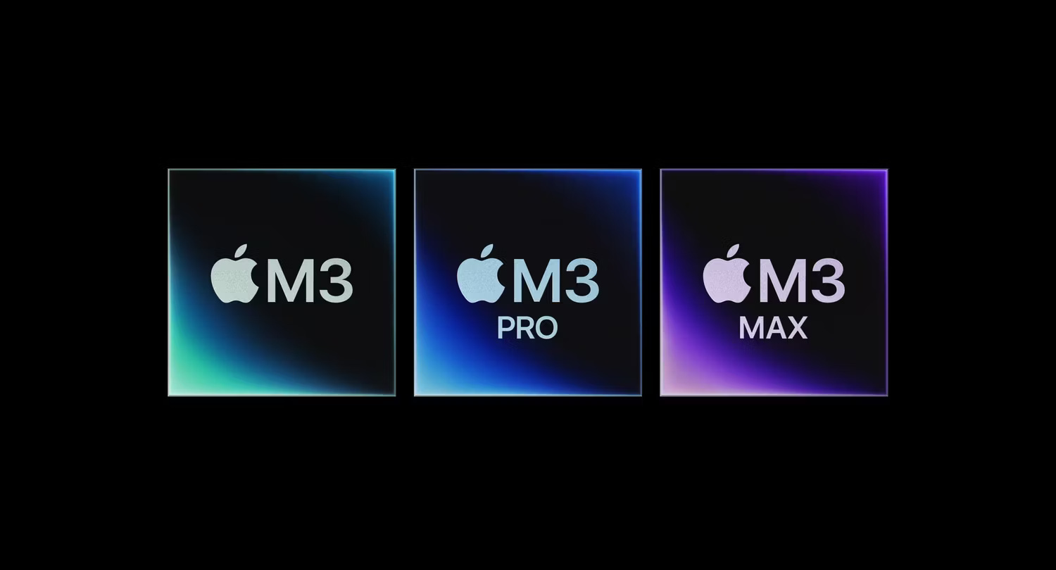 Logo M3, M3 Pro và M3 Max