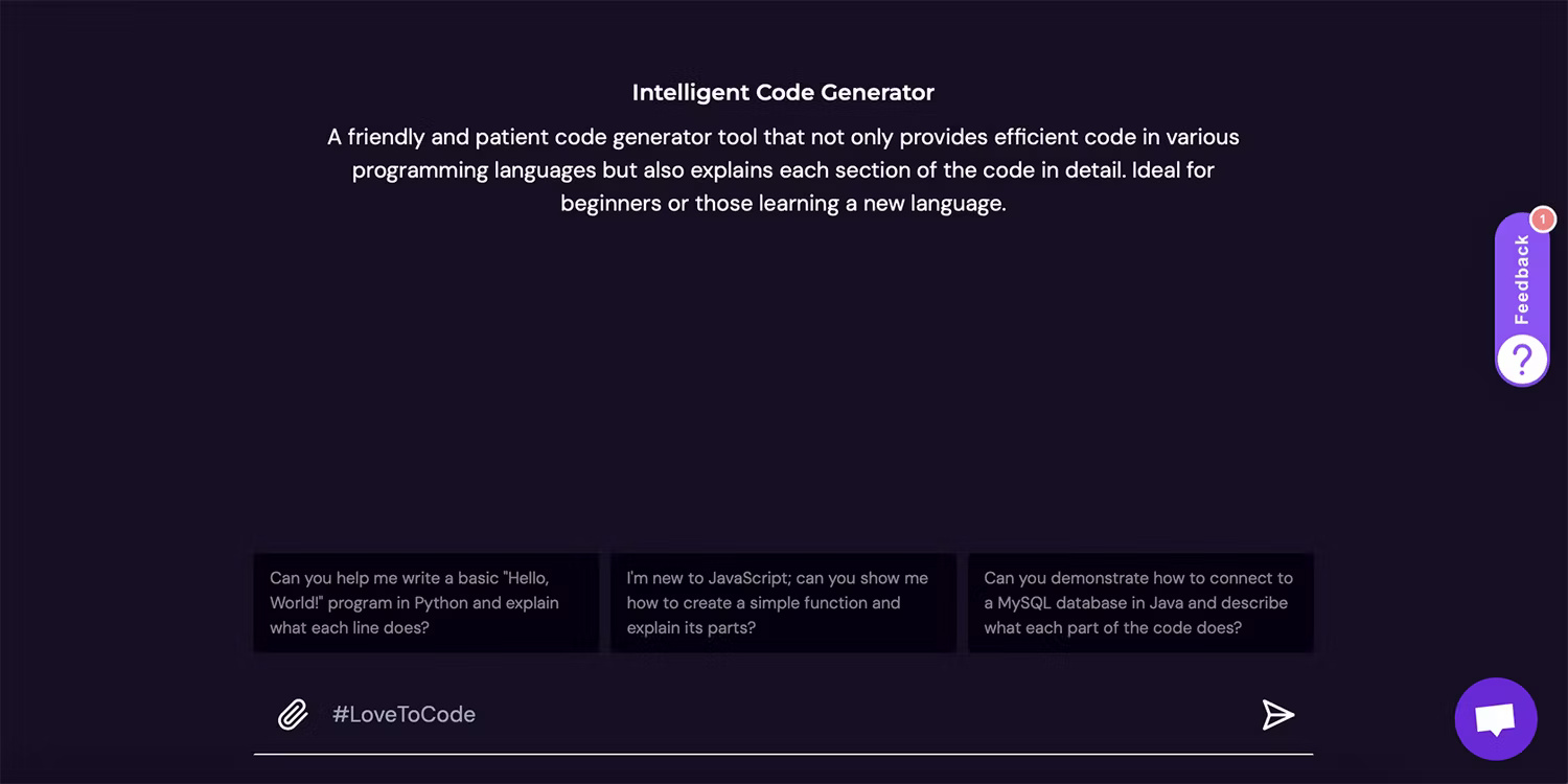 Trình tạo code Hamster AI