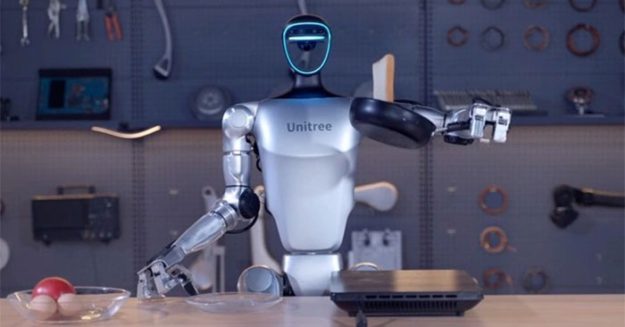 Robot tự huấn luyện 