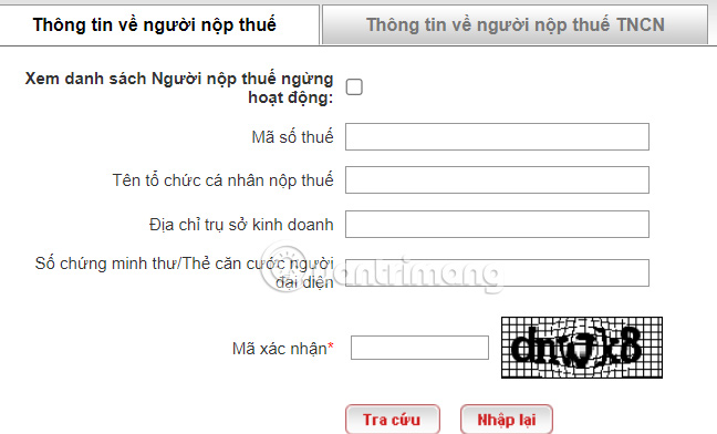 Tổng cục Thuế